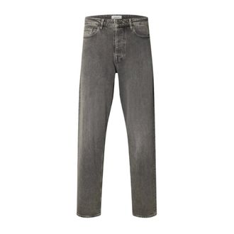 Selected Broeken - Heren - Jeans - Grijs - Maat: W33