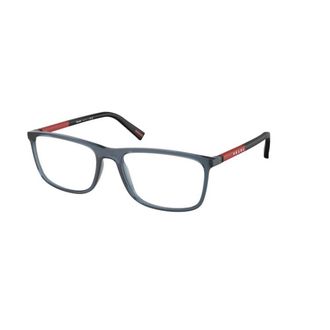 Prada Glasses, male, Blue, Size: 57 MM Stylish Sunglasses PS 03Qv
