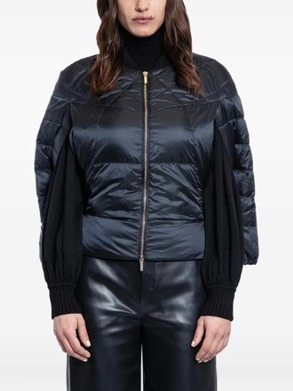 Max Mara padded down cape - Blue