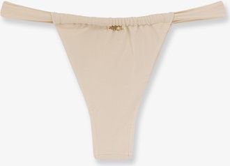 PatBo Womens Lycra Bikini Bottom Beige Polyamide Swimwear Sea Clothing