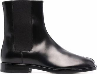 Maison Margiela Tabi Toe Slip-On Schoenen - Dames - Chelseaboots - Zwart - 44 EU - Leer - Schoenen
