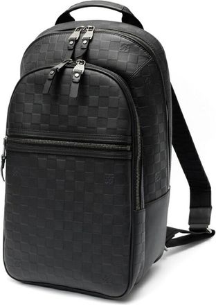 Louis Vuitton Black Damier Infini Leather Backpack (Pre-Owned)