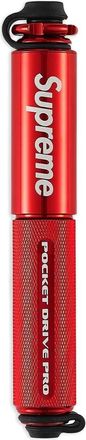 SUPREME x Lezyne Pocket Drive Pro bike pump - Rood