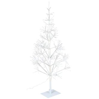Maisons du monde &Aacute;rbol de Navidad luminoso blanco de 120 cm