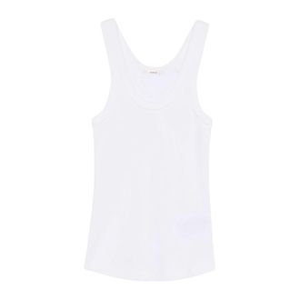 Haikure Sleeveless Tops, female, White, Size: XS Canotta a costine