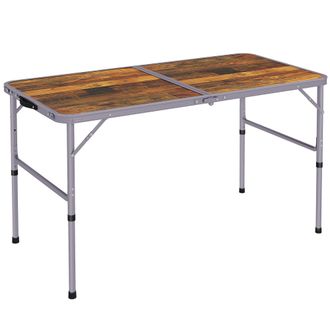 OUTSUNNY Portable Folding Picnic Table Outdoor Lightweight BBQ Party Aluminum | TJ Hughes