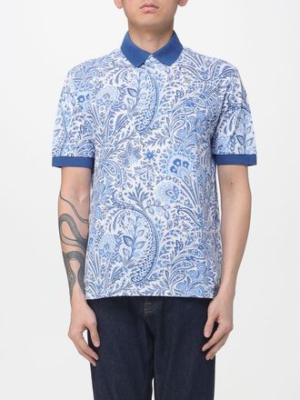 Etro Printed Cotton Polo Shirt