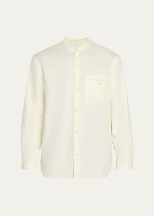 Officine G&eacute;n&eacute;rale Mens Wool Shirt