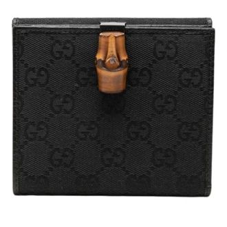 Gucci Pre-owned Wallets, female, Black, Size: ONE SIZE Pre-owned Vintage Wallet