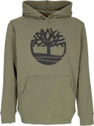 Timberland Tree Logo Hoodie - Heren - Hoodies - Groen - XL - Katoen - Hoodies & sweatvesten