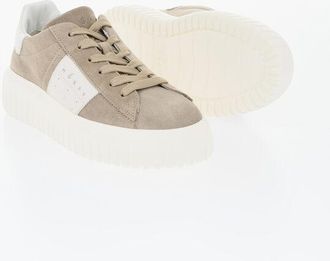 Hogan Low-top Suede Sneakers STRIPES NEW size 39
