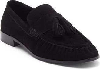 Jeffrey Campbell Articulate Kiltie Loafer in Black Suede at Nordstrom, Size 9.5