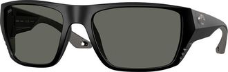 Costa 6S9118 Finlet Polarized 911804 Mens Sunglasses Black Size 59
