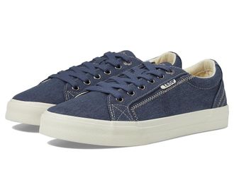 Taos Footwear Plim Soul Womens Shoes Blue Wash Canvas : 6.5 M