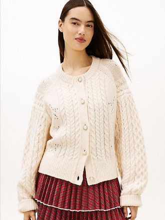 Tommy Hilfiger C&aacute;rdigan Tommy Girl en mezcla de lana