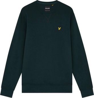 Lyle & Scott Crew Neck Sweatshirt - Heren - Sweatshirts - Groen - S - Katoen - Hoodies & sweatvesten