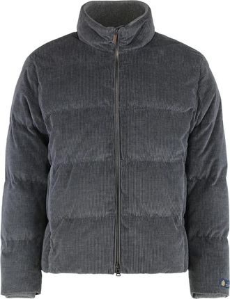 Paul & Shark Ultralichte donsjas van kasjmier en katoen - Heren - Gewatteerde jassen - Grijs - 2XL - Katoen - Jassen