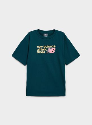 New Balance Mens Athletics logo retro T-shirt