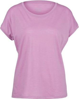 Stoic Merino155 LaholmSt. Loose Shirt Merinoshirt f&uuml;r Damen | rosa