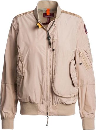 Parajumpers Womens Shyna Sunkissed Beige Jacket Nylon - Size Small