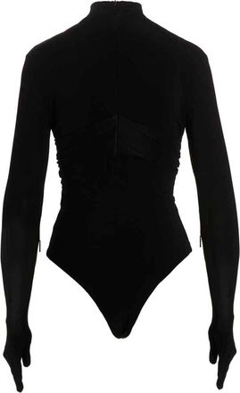 AMBUSH Womens Black Viscose Bodysuit Clothing