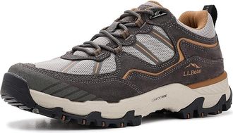 L.L.Bean Trail Model X Low Ventilated Hiker Mens Climbing Shoes Dark Silt/Shore Sand : 11.5 D - Medium, Suede