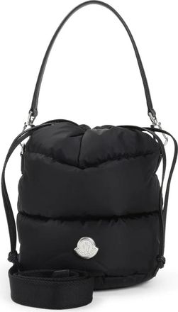 Moncler Zwarte schoudertas voor vrouwen - Dames - Schoudertassen - Zwart - ONE Size - Tassen
