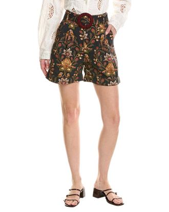 Farm Rio Farm Rio Berry Garden Black Shorts