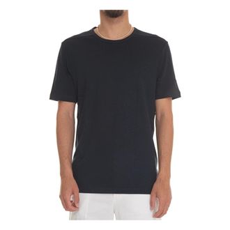 HUGO BOSS Heren, Tops, Blauw, Maat: 3XL Katoen