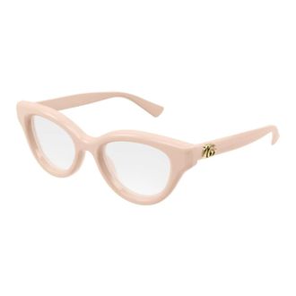Gucci Glasses, unisex, Pink, 50 MM, Stylish Sunglasses with Black Frames