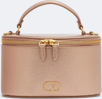 Valentino Garavani Bolso Small de piel con VLogo