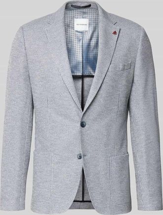 Roy Robson Slim Fit 2-Knopf-Sakko mit Reverskragen in Bleu, Gr&ouml;&szlig;e 102