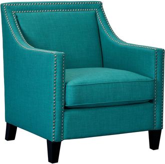 Cambridge Silversmiths Bridgehampton Accent Chair w/ Nail Trim, 29Wx31Dx35.5H