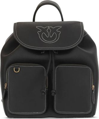 Pinko Zaino Carrie in pelle - Nero
