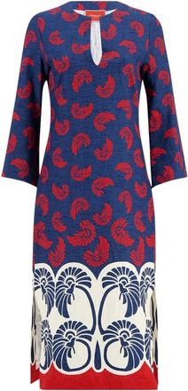 La DoubleJ Dames, Jurken, Veelkleurig, Maat: L Zijde