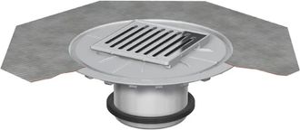 Aco Aco Aufsatzst&uuml;ck Av-selecta 148x148 K3/ Kst./ Rutschh./rost V2a Verriegelbar, 5141.91.33