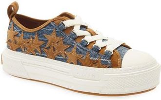 Amiri STARS COURT SNEAKER in Blue/tan at Nordstrom, Size 37