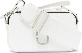 Marc Jacobs White The Snapshot DTM camera bag