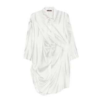 High Dames, Blouses & Shirts, Wit, Maat: M Katoen