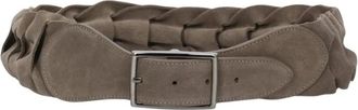 D.exterior D.exterior Riemen Bruin - Dames - Riemen - Grijs - L - Su&egrave;de - Accessoires