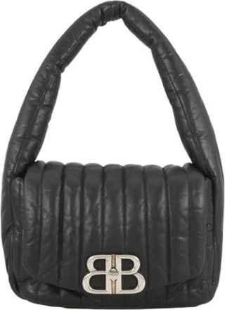 Balenciaga Pre-owned Shoulder Bags, female, Black, Size: ONE SIZE Pre-owned Vintage Shoulder Bag
