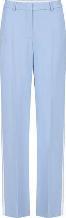 Iceberg Straight Broeken - Dames - Straight fit broeken - Blauw - XS - Leer - Broeken