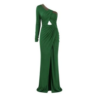 BABYLON S00821 Evening Dress - female - Babylon - Gowns - Green - 3XL - Dresses