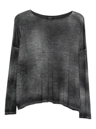 Avant Toi long-sleeve top - women - Cashmere/Silk - S - Grey