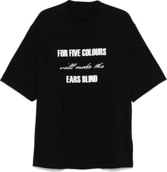 Undercover T-shirt con stampa - Nero