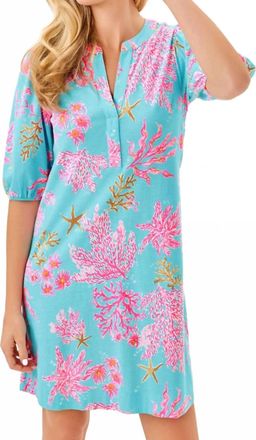 Lilly Pulitzer Colson Dress In Multi Royal Coral