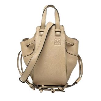 Loewe Pre-owned Mini Hammock Satchel - Pre-owned - Mujer - Beige - ONE SIZE