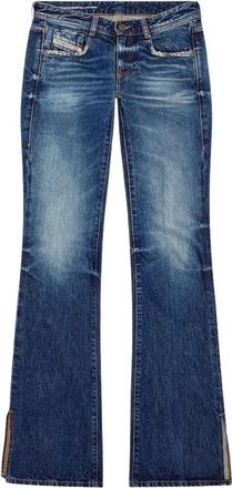 Diesel 5-Pocket Jeans D-Ebbey-S Vrouw - Dames - Bootcut Jeans - Blauw - W29 - Katoen - Jeans