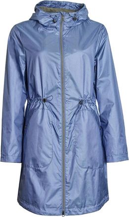 Danwear Lichtgewicht Lupin Overgangsjas - Dames - Parka Jassen - Blauw - L - Polyester - Jassen