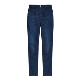 Eleventy Slim-fit Jeans, male, Blue, Size: W33 Slim-fit Tapered-leg Jeans